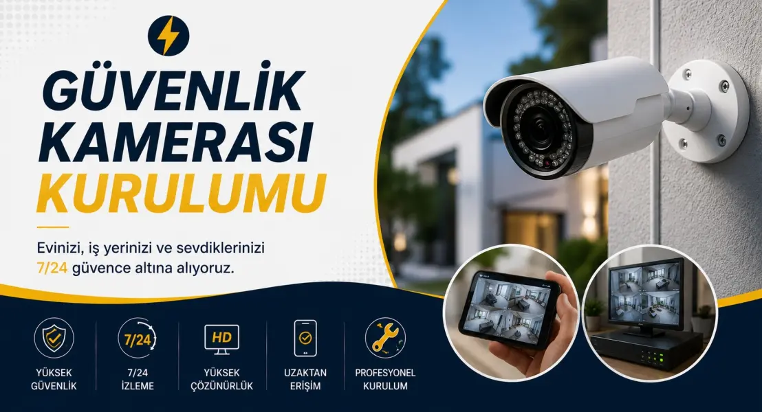 Güvenlik Kamerası Kurulumu Güvenlik Kamerası Kurulumu